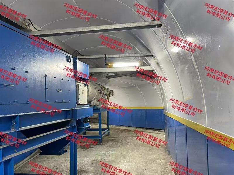 煤礦井下高分子阻燃防火復(fù)合板材